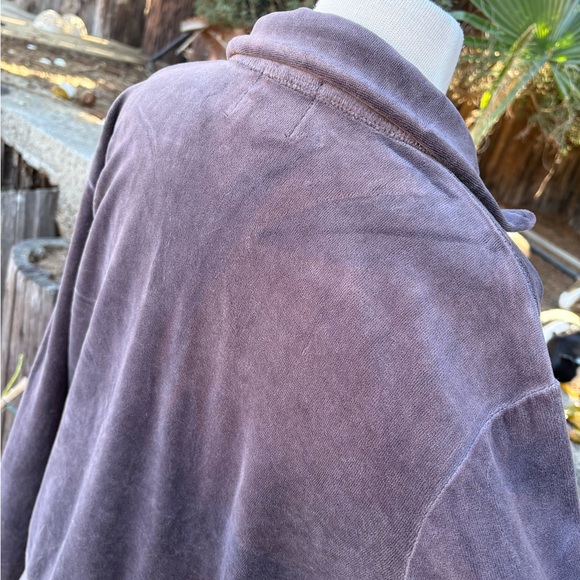 Juicy Couture Terrycloth Vintage Y2K Juice Couture Terry Collared zip up Sweater - Picture 11 of 11